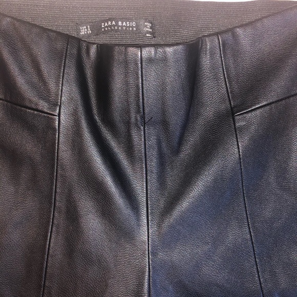 Black leggings Zara Basic Collection - Picture 2 of 5